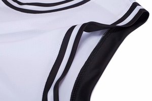 Camiseta de Baloncesto para Hombre, al por Mayor, 100% Poliéster, de Secado Rápido, sin Mangas, Cuello Redondo, Puños Acanalados, Color Sólido, con Logotipo Personalizado - Product Image 3