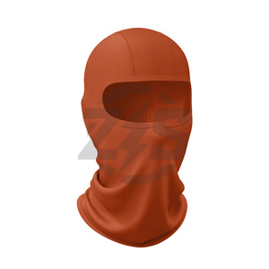 Zersia International Cagoule intégrale rouge unisexe respirante en polyester avec impression par sublimation et détection par aiguille - Product Image 3