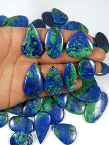 Piedra Preciosa de Azurita de Primera Calidad, Cabujón de Cristal, Piedra Suelta para la Fabricación de Joyas - Product Image 5