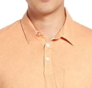 Polo homme à manches courtes, tricoté, 100% coton, tissu respirant, coupe classique, poche boutonnée, impression de logo personnalisée. - Product Image 2