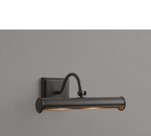 Aplique de pared de latón con forma de cilindro, iluminación LED para exteriores, accesorio de montaje en pared - Product Image 5