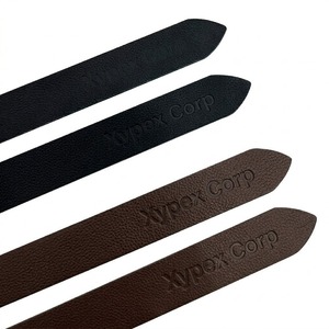 Sangles de musculation souples et pliables en cuir de vachette avec logo personnalisé, réglables et antidérapantes, pour la protection des paumes lors de la musculation. - Product Image 4