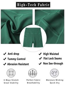 <b>Women's</b> High Waist Sweat Shorts Soft Cotton Casual Gym Shorts Breathable Fitness Workout Biker Shorts <b>for</b> Summer Wear - Product Image 6