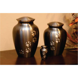 Handmade Large Metal Funeral Cremation Urn Set Human Ashes Decorative Adult Brass <b>Memorial</b> Urn <b>Keepsake</b> Heart Urns Metal Urns - Product Image 6