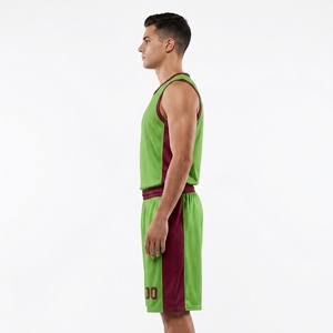 Custom Ultra Light Basketball Uniform Kit Moisture Wicking Sublimation Basketball Jersey Set Pro Performance League <b>Athletic</b> - Product Image 2