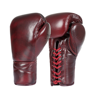 Gants de boxe professionnels en cuir sur mesure fabriqués par un fabricant, équipement d'entraînement respirant pour adultes - Product Image 6