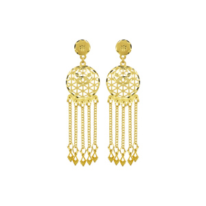Juego de Collares Largos de Oro de 14K, 18K y 24K, Diseño Turco Tradicional, Estilo Dubái, Joyería de Moda - Product Image 4