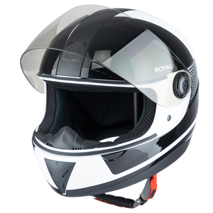 Nuevo Casco Royal OEM ODM M02, Casco Abierto con Diseño Gráfico, Carcasa de ABS Resistente a Impactos, Protección UV, Aprobado por DOT - Product Image 1