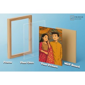 Bamboo <b>Floating</b> Photo <b>Frame</b> Wholesale | Eco-Friendly Minimalist Design | Aqdus Saleem - Product Image 3