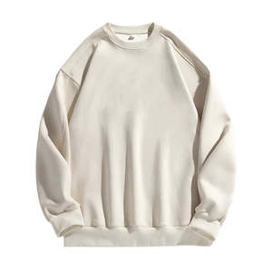 เสื้อสเวตเชิ้ตคอกลมทรงหลวมสำหรับผู้ชาย OEM เหมาะสำหรับใส่ลำลอง ออกกำลังกาย ระบายอากาศได้ดี ผลิตจากผ้าฝ้าย สวมใส่สบายๆ ในมหาวิทยาลัย หรือใส่ที่บ้าน สไตล์คลาสสิก - Product Image 2