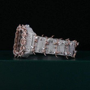Reloj de Lujo con Diamantes, Reloj de Acero Inoxidable con Incrustaciones de Diamantes, Los Mejores Relojes Automáticos de Marca para Hombre a Precio de Mayoreo - Product Image 2