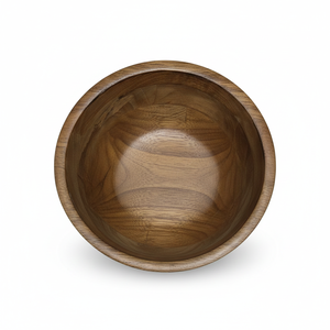 Bol à salade en bois personnalisable, design moderne, parfait pour les cadeaux de mariage et d'anniversaire - Product Image 4