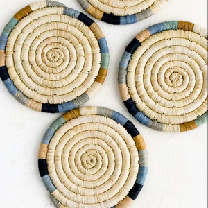 Newly Crafted Design Rattan Coaster Jute Coaster Rope Coaster Place Mats Woven Rattan Coaster Mats At very good factory Price - Product Image 1