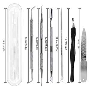 Lime à ongles incarnés en acier inoxydable de qualité supérieure, outil professionnel de pédicure, traitement des ongles incarnés, kit de pédicure - Product Image 2