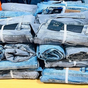 Jeans en denim pour hommes et femmes, pantalon, stock de vêtements de marque excédentaire du Bangladesh pour la saison de printemps, prix de gros - Product Image 4