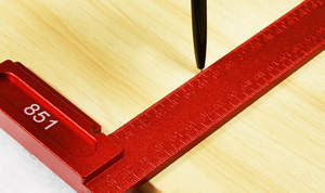 Règle de coin carré à angle droit en métal pour le travail du bois de haute précision pour charpentier - Product Image 5