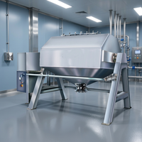Moteur de mélangeur octogonal haute efficacité, capacité 200L, automatique, conforme GMP, en acier inoxydable, pour le broyage chimique industriel