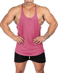 <b>Men's</b> Plus Size Ribbed Running <b>Vest</b> <b>Stringer</b> Tank Tops Cotton Gym Fitness Athletic Quick Dry Racing Muscle <b>Vest</b> Sleeveless Top - Product Image 1
