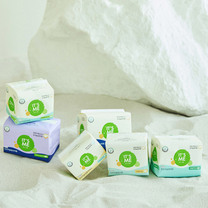 [Its Me] Toalla Sanitaria Nocturna Delgada 8p, Absorbente, con Algodón Orgánico Transpirable para una Comodidad Suave Durante la Menstruación - Product Image 5