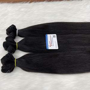 Extensiones de cabello humano intacto de cutícula a granel sin procesar, mechones de cabello Remy de alta calidad al mejor precio de fábrica de proveedor superior de Vietnam - Product Image 5