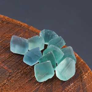 10 Piezas de Fluorita Verde Natural, Cristal en Bruto, Piedra Preciosa Tallada, Cristal Crudo para Joyería - Product Image 5