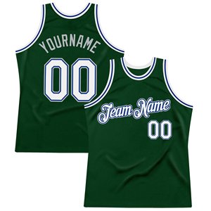 Camiseta de Baloncesto Personalizada, Verde, Malla Sublimada, Unisex, Adulto, Transpirable, Nombre del Equipo 00 - Product Image 3