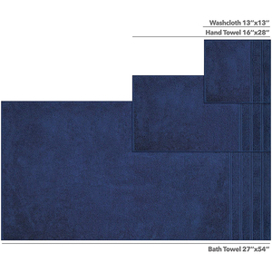 Serviette de sport en coton tricoté pour adulte avec poche zippée, fournie par le fabricant |   Serviette en coton de haute qualité à séchage rapide personnalisée - Product Image 1