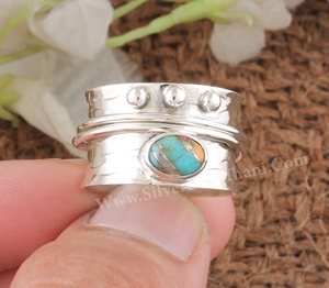 Bague de mariage classique en argent sterling, sertie de pierres précieuses, faite à la main, style vintage, pour femme, avec incrustation - Product Image 4