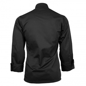 Veste de chef blanche pour homme, manches longues, coton, double boutonnage, pour uniformes de restaurant et de bar - Product Image 3