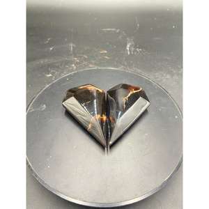 Ámbar Natural Indonesio, Diamante de 9 cm, Gema Suelta Pulida para Joyería y Manualidades, Uso Decorativo - Product Image 3