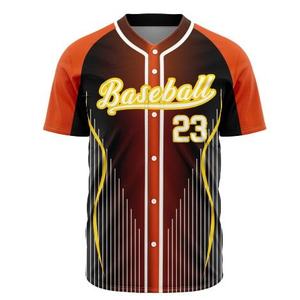 Professional Baseball Jerseys Custom Stitching Team Uniforms Lightweight Polyester Training and <b>Game</b> Wear Design - Product Image 3