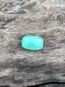 Crisoprasa Natural de Alta Calidad, Gema Suelta Cabujón Verde Claro, Corte Cojín, 21x17mm, Pulido, para Joyería, con Propiedades Curativas Increíbles - Product Image 4