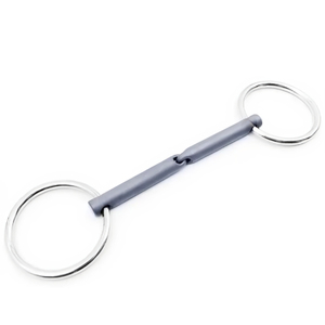Service ODM : Mors de dressage en titane à articulation simple robuste, nouvelle édition, avec anneaux fixes, pour l'équitation en extérieur - Product Image 2