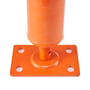 Puntello a vite regolabile in acciaio 4x4 pollici, altezza 13,2-18,7 pollici, capacità di carico massima 24700 libbre, per case temporanee - Product Image 5