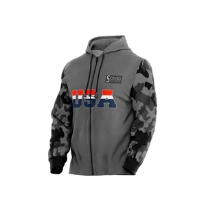 Sudadera con Capucha de Alta Calidad, Personalizada con Logotipo, Impresión Digital, Secado Rápido, Unisex, con Relieve, para Hombre, de Poliéster/Algodón, para Invierno - Product Image 5