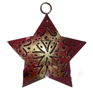 Boîte suspendue de Noël de style luxueux, finition argentée, Père Noël, disponible à prix abordable - Product Image 3