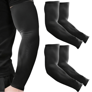 PREDATEX INDUSTRIES Manchettes de sport pour femmes, kits de compression, protection UV, respirantes, séchage rapide, cyclisme - Product Image 2