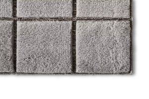 Elegant Wool Jacquard Moroccan Area Rug Modern Geometric Design - Product Image 3