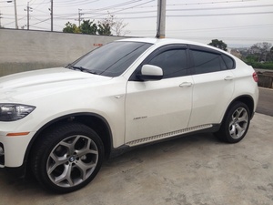 HIC Luxury <b>Car</b> Window <b>Visor</b> Vent <b>Visor</b> with PMMA Material and 3M Tape Installation for BMW X6 Series (E71) 2008-2014 - Product Image 4