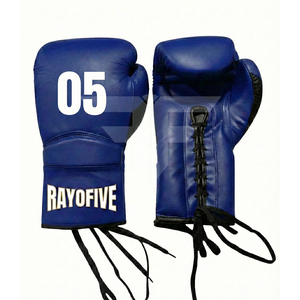 Guantes de Entrenamiento de Piel Sintética PU para Adultos y Niños, con Logotipo Personalizado, Guantes de Boxeo Muay Thai, Guantes de Competición de Piel Sintética PU - Product Image 3