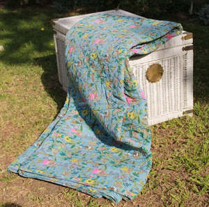 Thủ công <span class=keywords><strong>in</strong></span> bông QUILT Set tùy chỉnh sang trọng truyền thống kantha cổ điển tất cả các mùa thoáng khí bán buôn <span class=keywords><strong>Comforter</strong></span> - Product Image 6