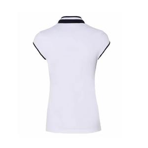 Polo à manches longues pour femme – Tissu léger et respirant en coton extensible avec logo brodé - Product Image 2