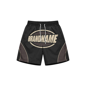 Conjunto de Chaqueta Cortavientos y Pantalones Cortos para Hombre, Diseño Moderno 2026, Logotipo Personalizado, Poliéster Transpirable, Satén Ligero, Bloques de Color, para Primavera - Product Image 3
