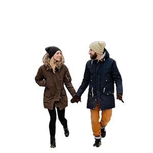 Gorros de invierno de punto Jacquard para hombres y mujeres 100% de lana con forro interior cálido lote a granel para playa y viajes - Product Image 5