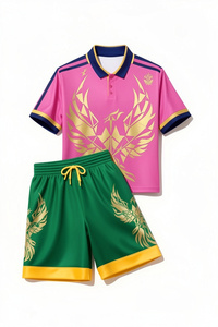 Conjunto de Camiseta y Pantalones Cortos de Boxeo Sublimados Personalizados, Ropa Deportiva para Equipos de Kickboxing, MMA, Entrenamiento, Gimnasios y Eventos de Deportes de Combate - Product Image 1