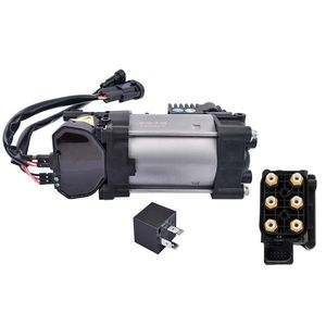 2011-2016 for Hyundai Equus 5.0L V8 GAS DOHC Air Suspension Compressor + Solenoid Valve Block Set 55881 3M000 - Product Image 5