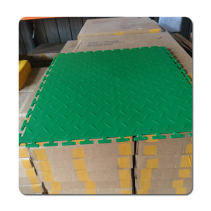 Modern Design New Interlocking Heavy Duty Durable PVC Garage Floor Tiles 6mm Wear Resistant Anti-Slip Vinyl Flooring 3D Model - Product Image 3
