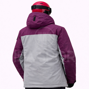 Pakistan Based Ski Wear Manufacturer Custom Waterproof Hooded Zipper Snow Jacket -Tex Unisex Adult Winter Sports Apparel OEM - Product Image 4