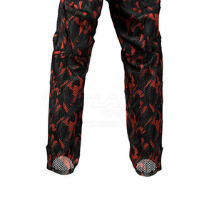 Paintball Pants Black Red Camouflage Tactical Design Polyester Mesh Panels Multiple Pockets Outdoor <b>Shooting</b> Games Protective - Product Image 6