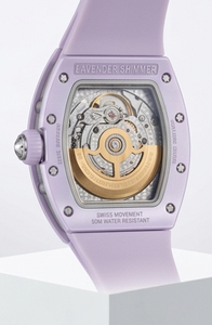 Reloj Mecánico de Lujo para Mujer 2025, de Cerámica y Acero Inoxidable, Cristal de Zafiro, Correa de Caucho, Alta Calidad, Resistente al Agua - Product Image 2